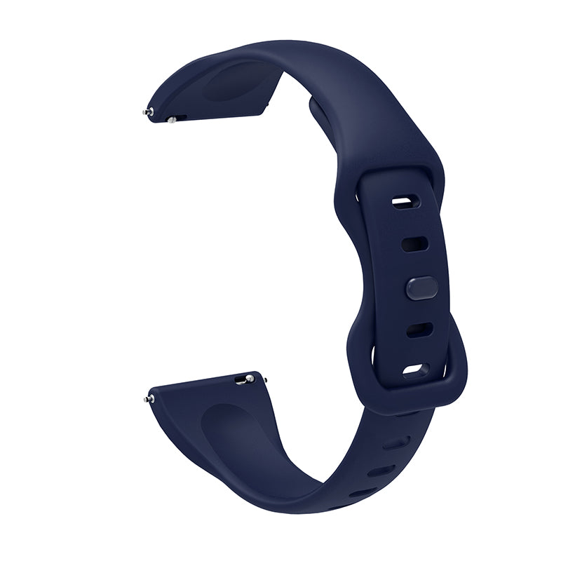 20mm Soft Silicone Smart Watch Band with 8-shaped Buckle Replacement Wrist Strap 20mm Soft Silicone Smart Watch Band with 8-shaped Buckle Replacement Wrist Strap